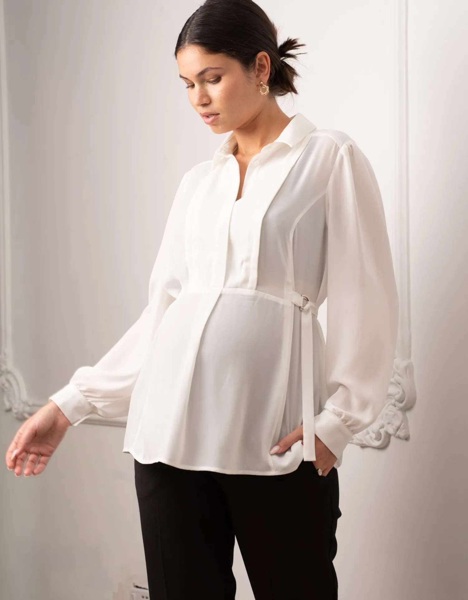 Hot Seraphine Aayan | Maternity, Nursing & Pumping Blouse