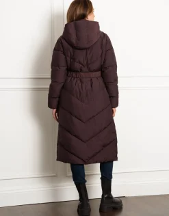 Cheap Seraphine Adelina | Belted Chevron Puffer Maternity Jacket