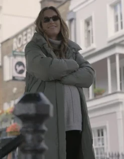 Shop Seraphine Adena | Long Maternity & Babywearing Puffer Coat