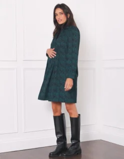 Discount Seraphine Alfie | Tunic Layering Maternity Dress with Collar