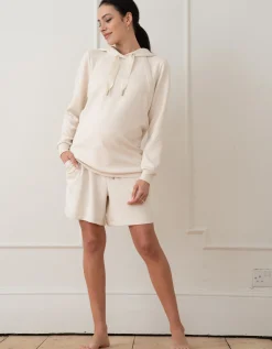 Sale Seraphine Amias | Jersey Over Bump Maternity Shorts
