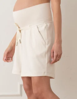 Sale Seraphine Amias | Jersey Over Bump Maternity Shorts