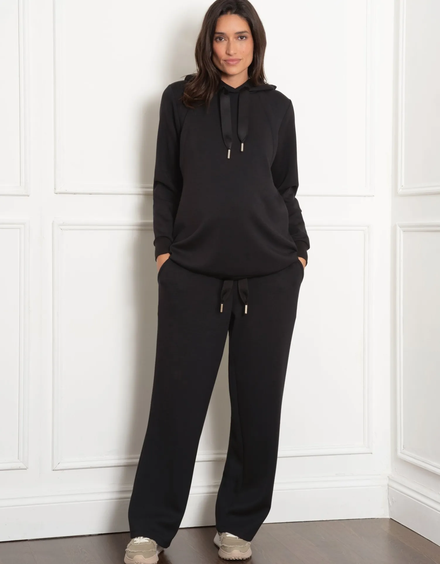 Clearance Seraphine Amreen | Wide-Leg Lounge Maternity Pants