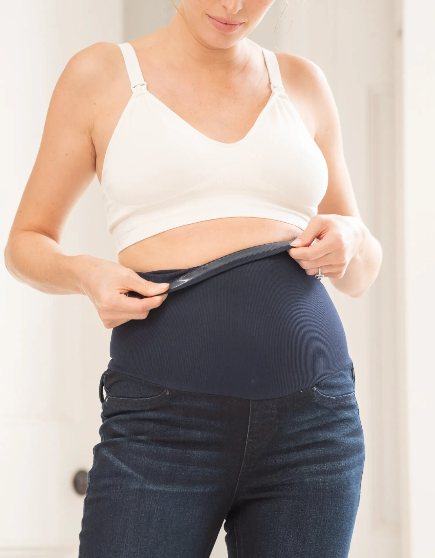 New Seraphine Andres | Indigo Skinny Post Maternity Shaping Jeans