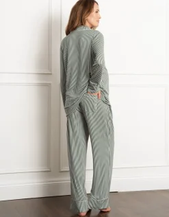 New Seraphine Aoife | Piped Shirt Maternity & Nursing Pyjama Set
