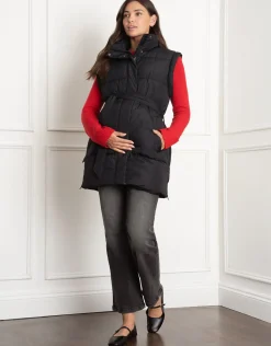 Sale Seraphine Archie | Long-Line Padded Maternity, Nursing and Babywearing Vest