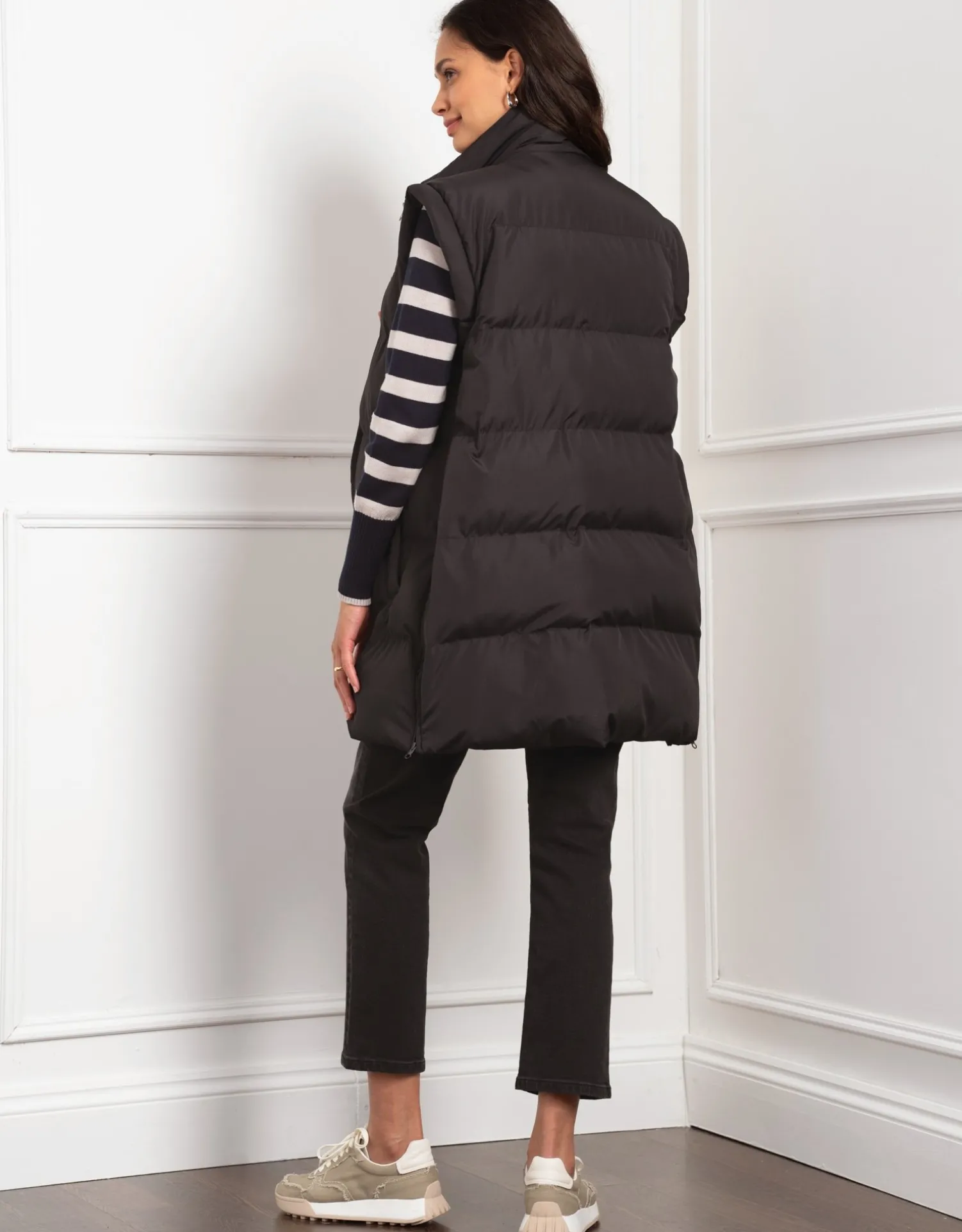 Sale Seraphine Archie | Long-Line Padded Maternity, Nursing and Babywearing Vest