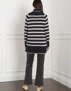 Store Seraphine Bergen | Roll Neck Striped Maternity & Nursing Tunic