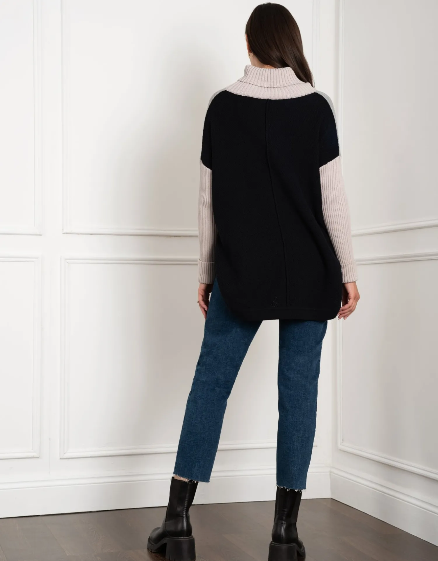 Flash Sale Seraphine Bertram | Roll Neck Knit Maternity & Nursing Sweater