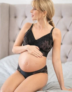 Outlet Seraphine Beth | Lace Maternity & Nursing Bralette