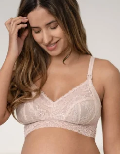 Cheap Seraphine Beth |  Lace Maternity & Nursing Bralette
