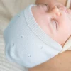 Cheap Seraphine Bobbina | Mini Cotton & Cashmere Blue Knitted Baby Hat