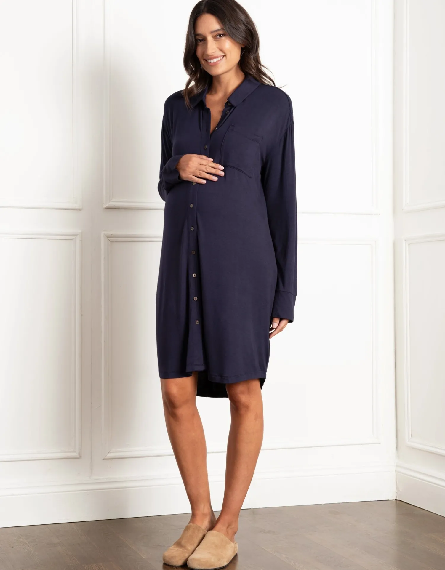 Best Seraphine Bronagh | Maternity & Nursing Nightshirt