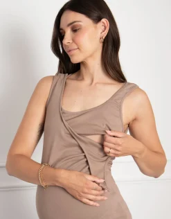 Fashion Seraphine Brynlee | Maternity & Nursing Vest Top