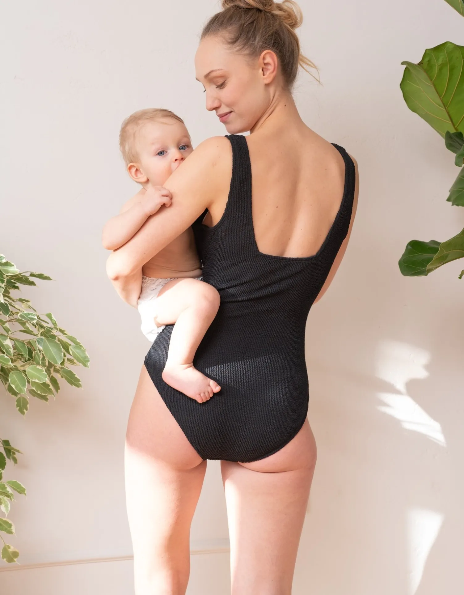 Discount Seraphine Cave | Textured Post-Maternity Compression Swimsuit