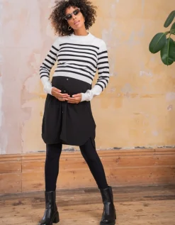 Cheap Seraphine Caz | Maternity & Nursing Stripe Dress with Breton Jumper