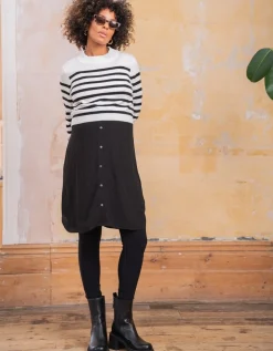 Cheap Seraphine Caz | Maternity & Nursing Stripe Dress with Breton Jumper