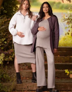 Cheap Seraphine Cernucci | Rib Knit Co-ord Maternity Pants