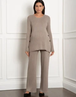 Cheap Seraphine Cernucci | Rib Knit Co-ord Maternity Pants