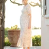 Hot Seraphine Citrine | Cotton Floral Co-Ord Maternity and Nursing Set