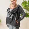Outlet Seraphine Connor | Grey 3 in 1 Maternity Hoodie