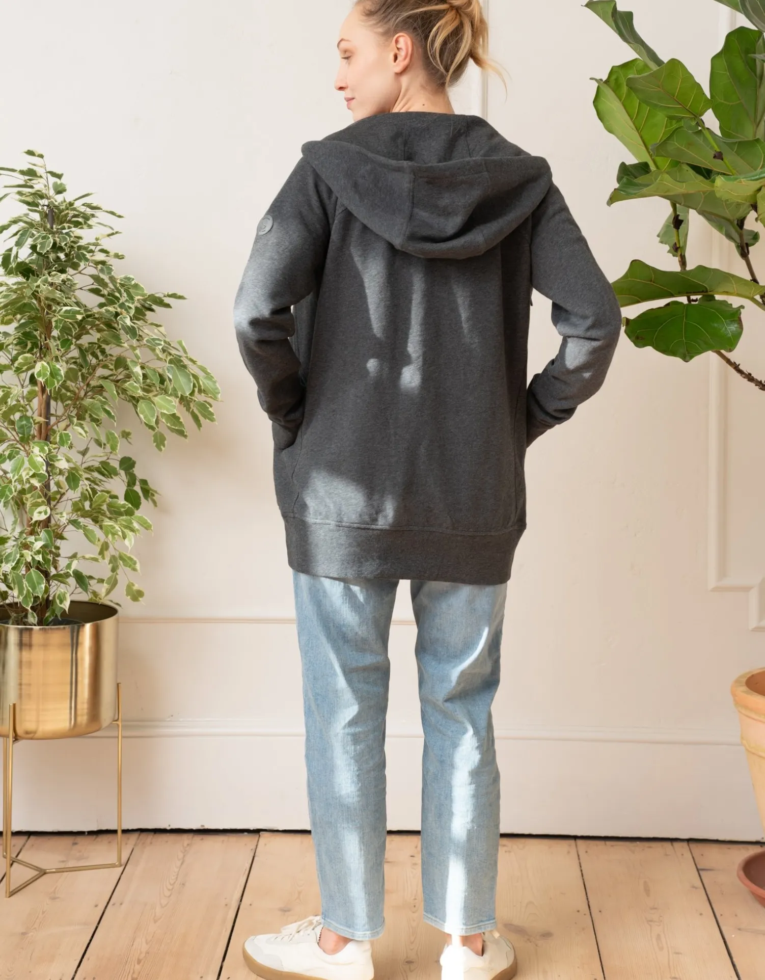 Outlet Seraphine Connor | Grey 3 in 1 Maternity Hoodie
