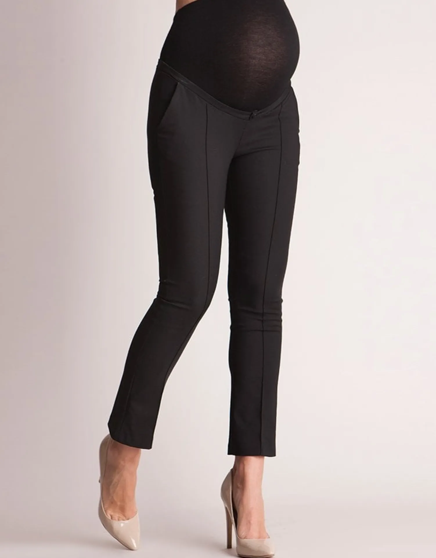 Cheap Seraphine Cressida | Tailored Black Cropped Maternity Pants