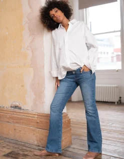 New Seraphine Diego | Organic Cotton Bootcut Maternity Jeans