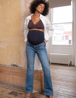 New Seraphine Diego | Organic Cotton Bootcut Maternity Jeans