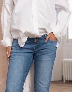 New Seraphine Diego | Organic Cotton Bootcut Maternity Jeans