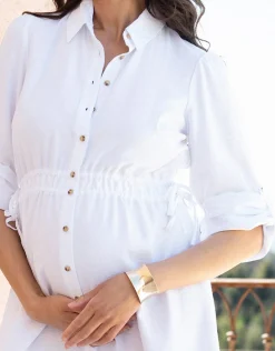 Sale Seraphine Elina | Maternity Shirt Dress