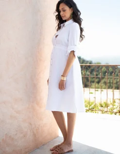 Sale Seraphine Elina | Maternity Shirt Dress