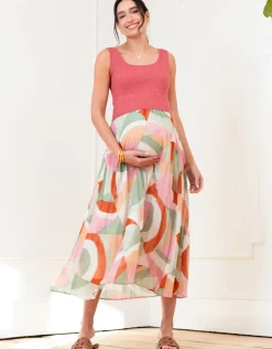 Cheap Seraphine Ellison | Sleeveless 2-in-1 Maternity-To-Nursing Dress