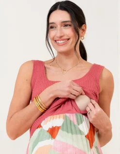 Cheap Seraphine Ellison | Sleeveless 2-in-1 Maternity-To-Nursing Dress