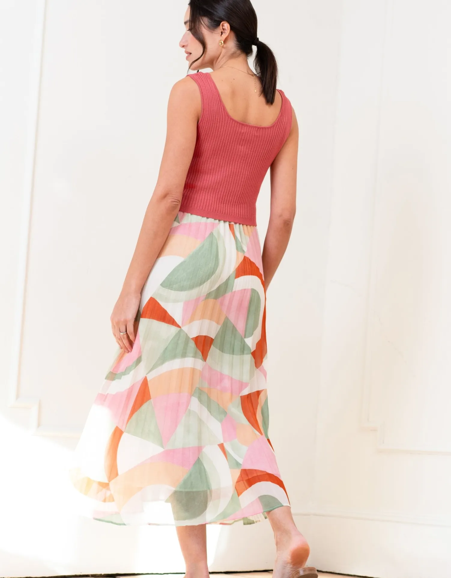 Cheap Seraphine Ellison | Sleeveless 2-in-1 Maternity-To-Nursing Dress