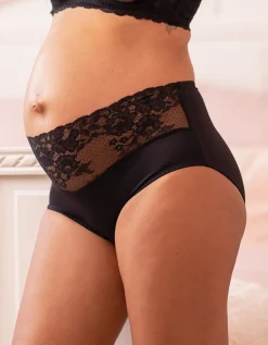 Cheap Seraphine Emelia |  Lace Mid Bump Maternity Briefs
