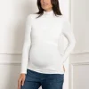 Cheap Seraphine Eragon | Lift-Up Long Sleeve Jersey Maternity & Nursing Layering Top