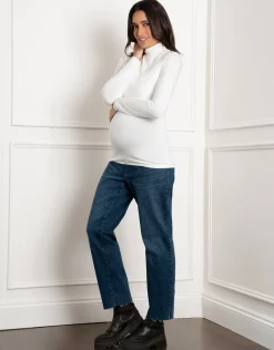 Cheap Seraphine Eragon | Lift-Up Long Sleeve Jersey Maternity & Nursing Layering Top
