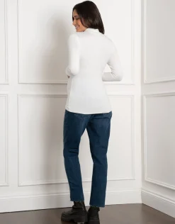 Cheap Seraphine Eragon | Lift-Up Long Sleeve Jersey Maternity & Nursing Layering Top