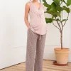 Best Seraphine Estrella | Full Length Jersey Pajama Maternity-To-Nursing Set
