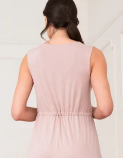Best Seraphine Estrella | Full Length Jersey Pajama Maternity-To-Nursing Set