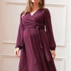 Online Seraphine Eudora | Plum Maternity & Nursing Wrap Dress