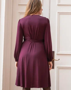 Online Seraphine Eudora | Plum Maternity & Nursing Wrap Dress