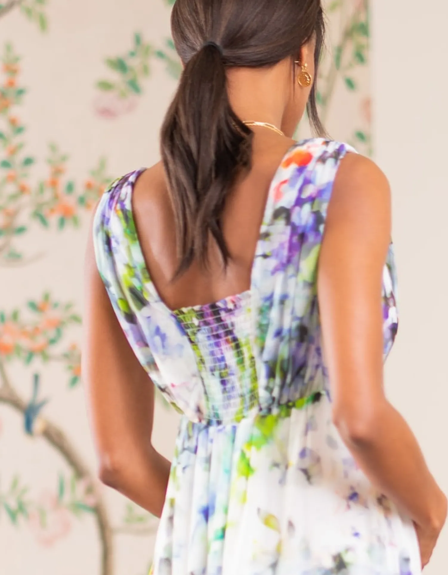 Flash Sale Seraphine Felicity | Floral Silk Maternity Maxi Dress
