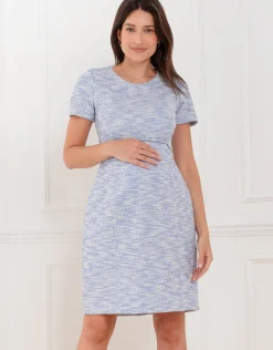 Sale Seraphine Flores | Tweed Mini Maternity Dress