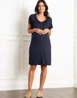 Hot Seraphine Gemma | Popper-Fastening Maternity & Nursing Nightie