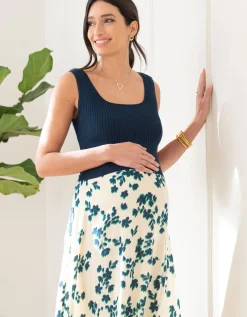Online Seraphine Gillian | Sleeveless 2 In 1 Maternity & Nursing Dress