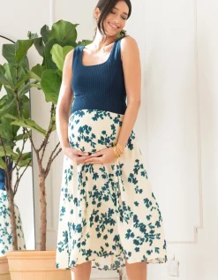 Online Seraphine Gillian | Sleeveless 2 In 1 Maternity & Nursing Dress