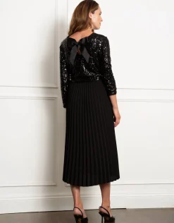 Cheap Seraphine Halima | Sparkle Maternity & Nursing Top with Pleat Skirt