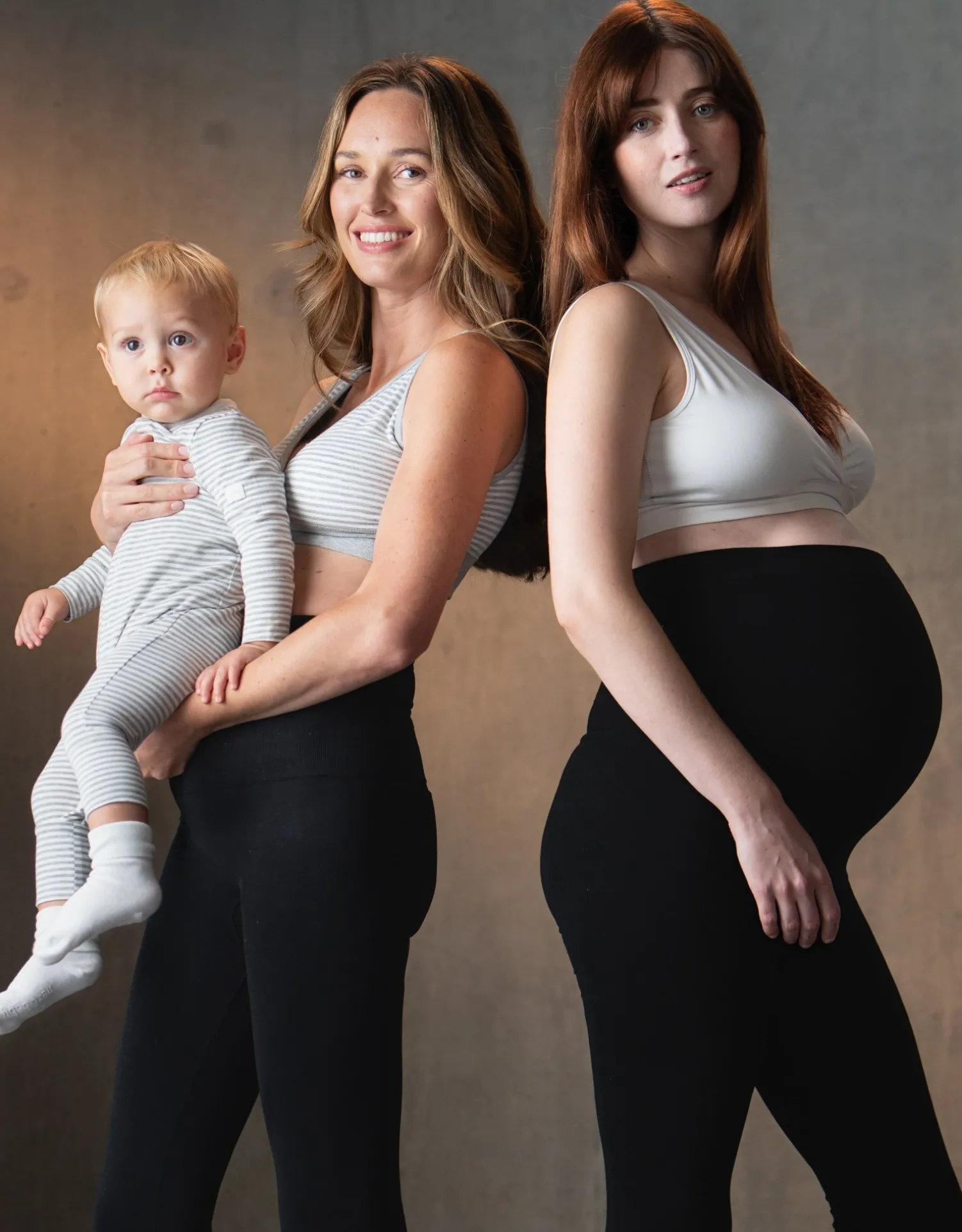 Store Seraphine Hortensia | Twin Pack Bamboo Maternity & Nursing Sleep Bras